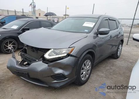 2016 Nissan Rogue S z USA, uszkodzony, nr VIN KNMAT2MT2GP664488